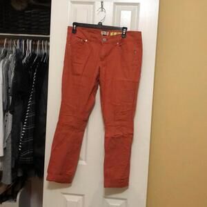 Autumn colored skinny pants